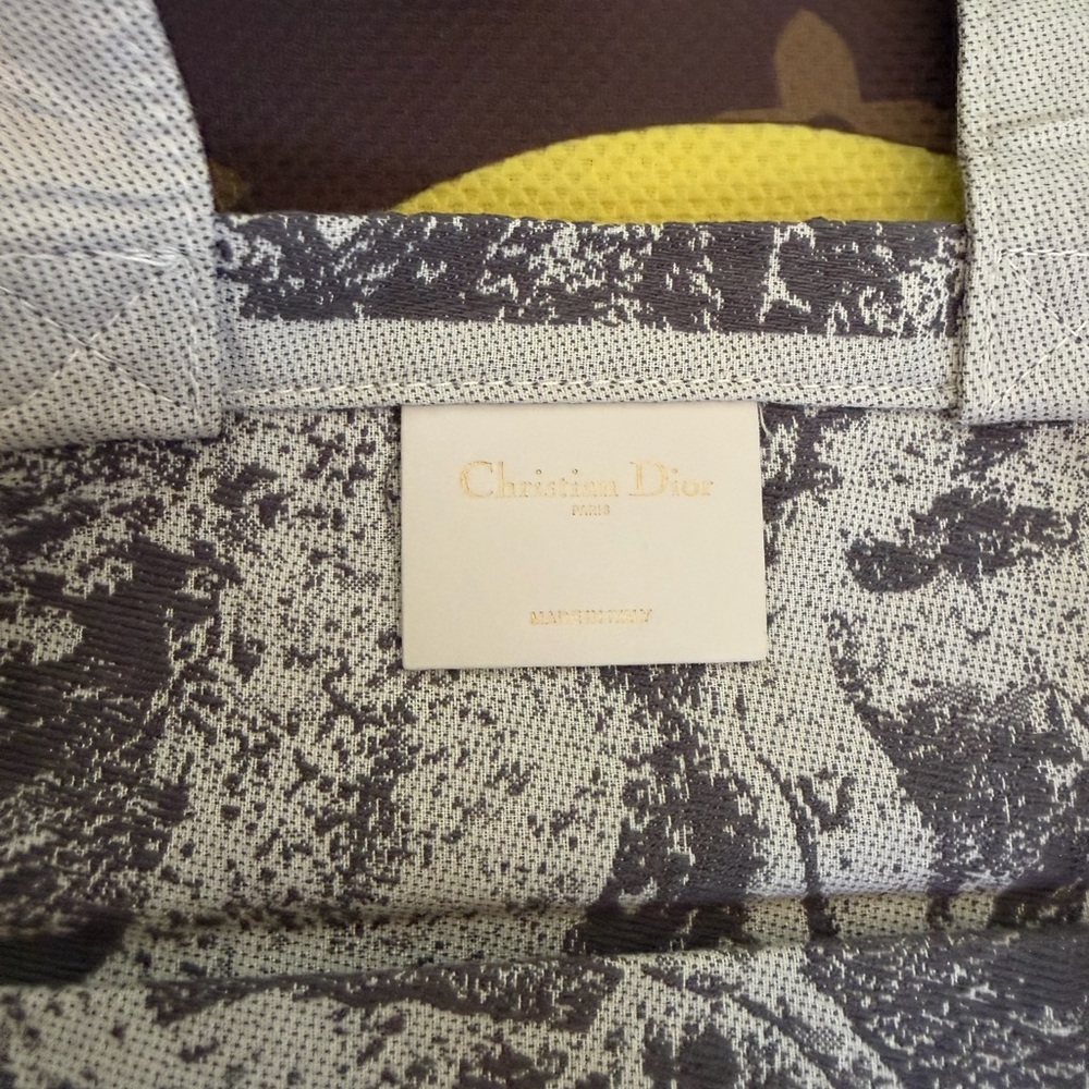 Christian Dior GWP Cotton Tote - Grey - Picture 3 of 5
